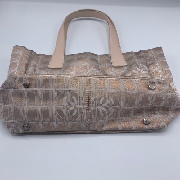 Chanel New Travel Line Tote Rose Gold with Authenticity card and Stamp - Picture 3 of 14